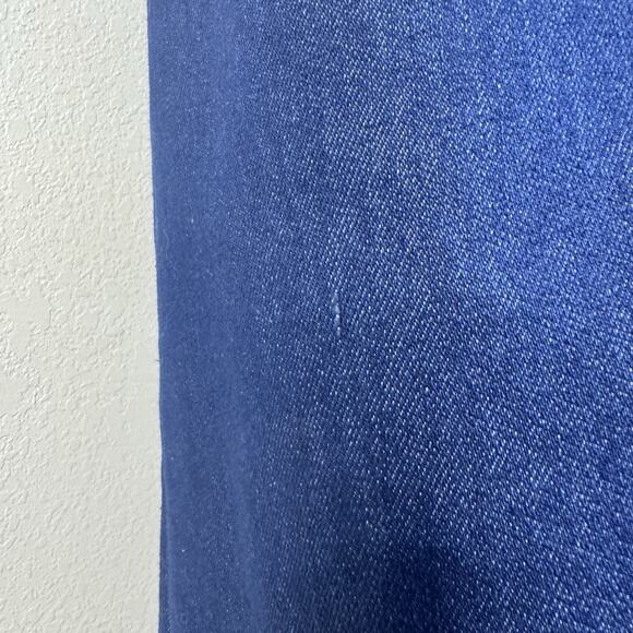 Vintage 70s Mr. Mort Denim Jean Skirt Suit 2 Piece Blazer Jacket & Skirt Set USA - Picture 7 of 12